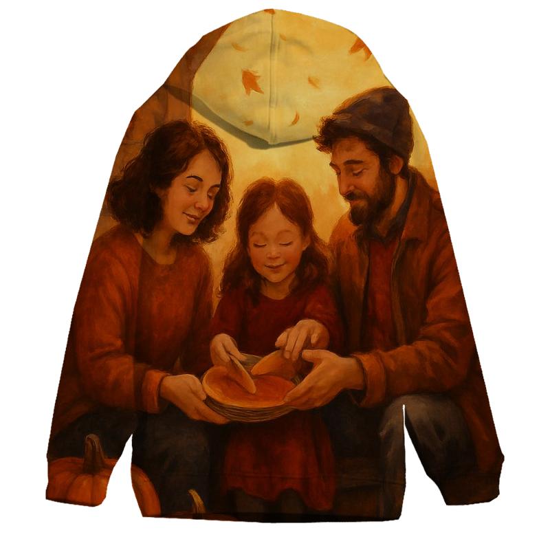 Harvest Porch Glow pullover hoodies