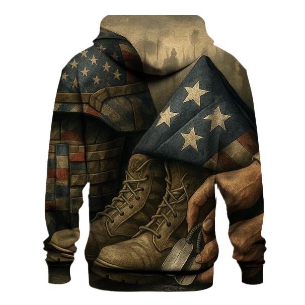 Embedded Honor Patchwork hoodie styles