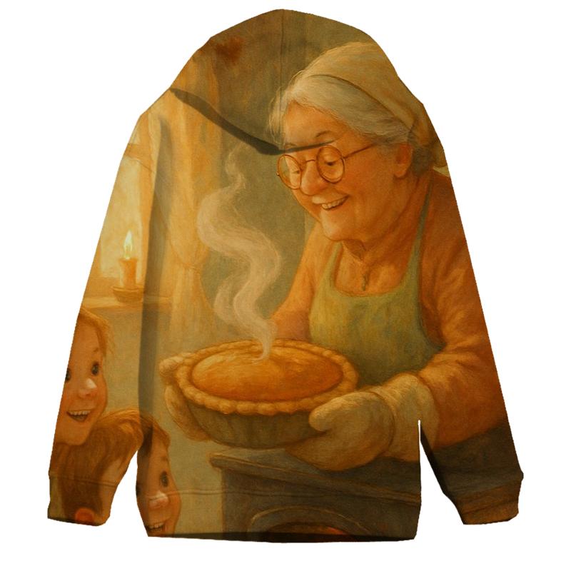Kitchen Steam And Pie zip-up hoodies