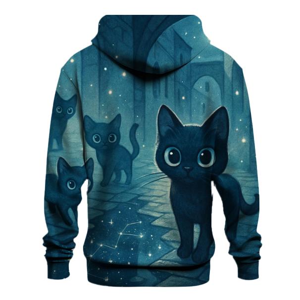 Constellation Alley Paws printed hoodies