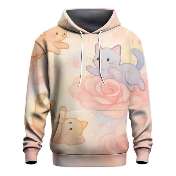 Petal Cloud Kittens custom hoodies