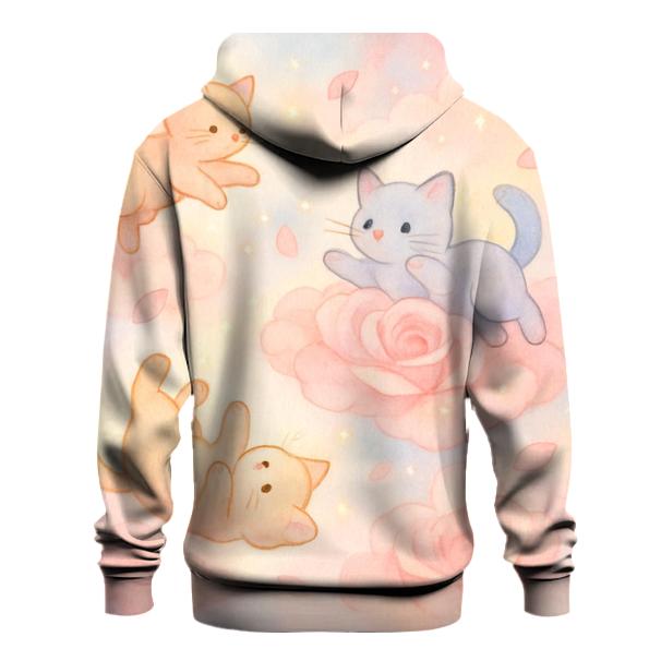 Petal Cloud Kittens custom hoodies