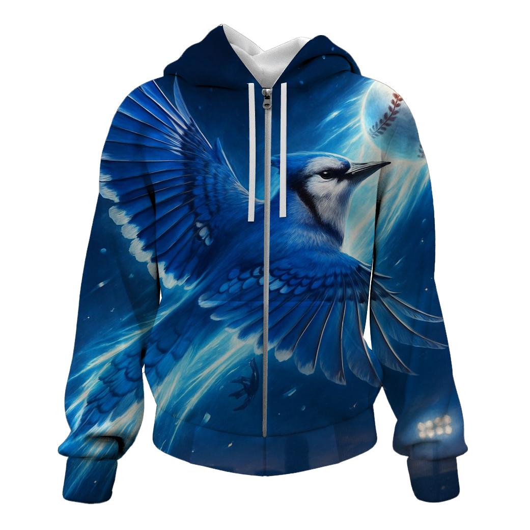 Skyward Blue Jays Flight premium hoodies