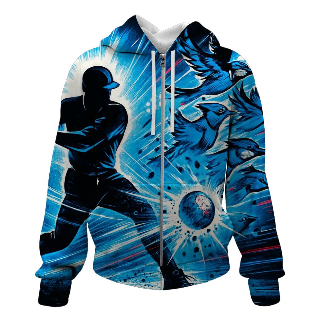 Blue Jays Momentum Surge graphic hoodies