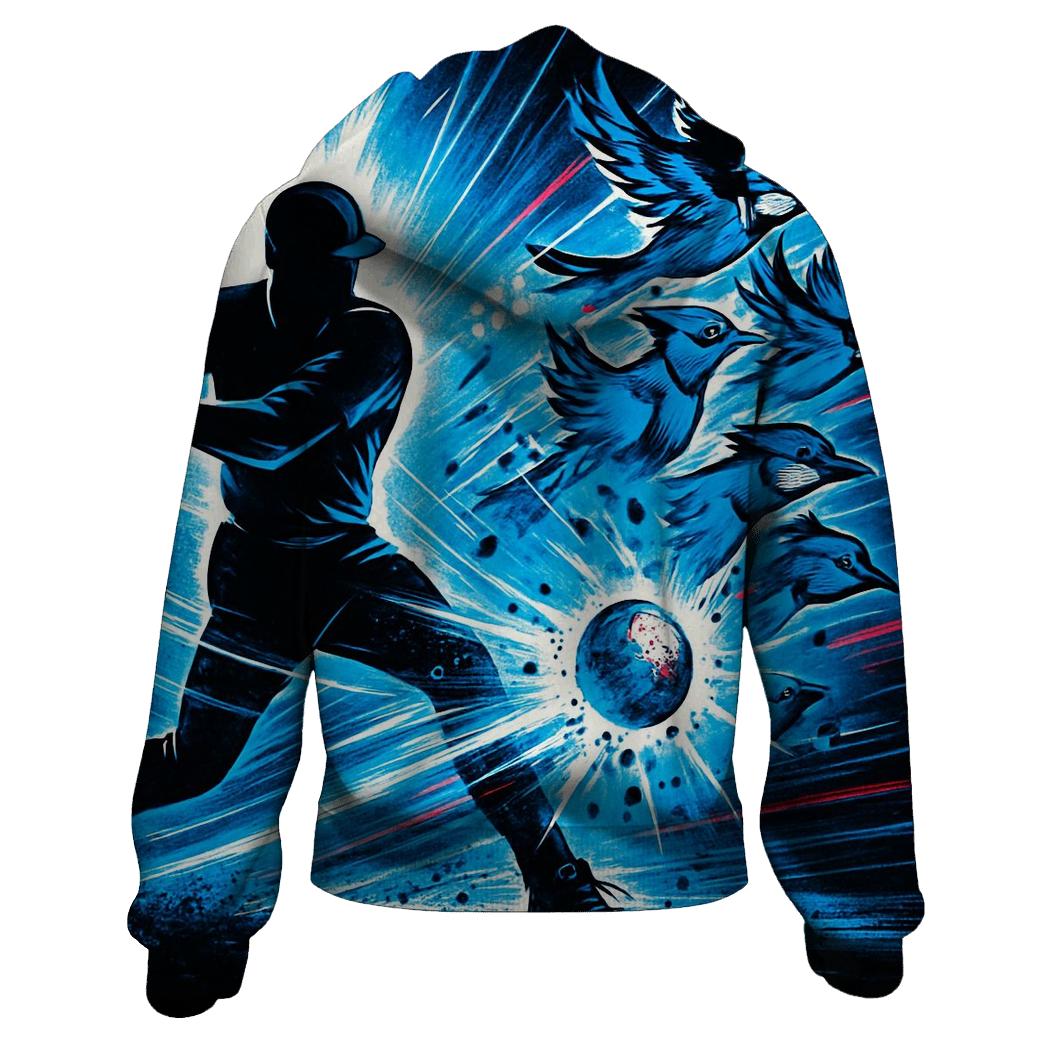 Blue Jays Momentum Surge graphic hoodies