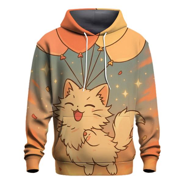 Balloon Dream Floof printed hoodies