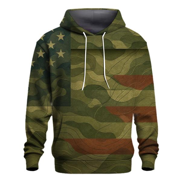 Camouflage Liberty Merge lightweight hoodies
