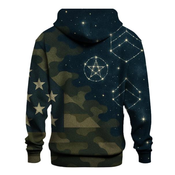 Camouflage Constellation premium hoodies