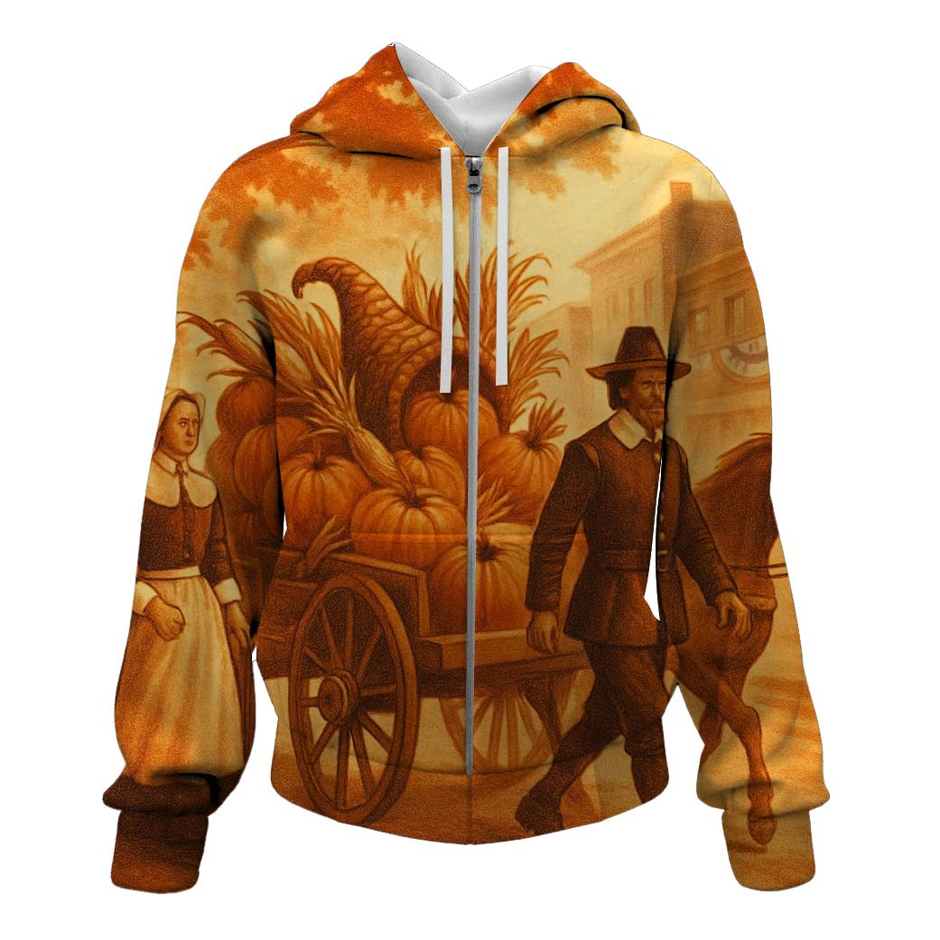 Golden Harvest Caravan pullover hoodies