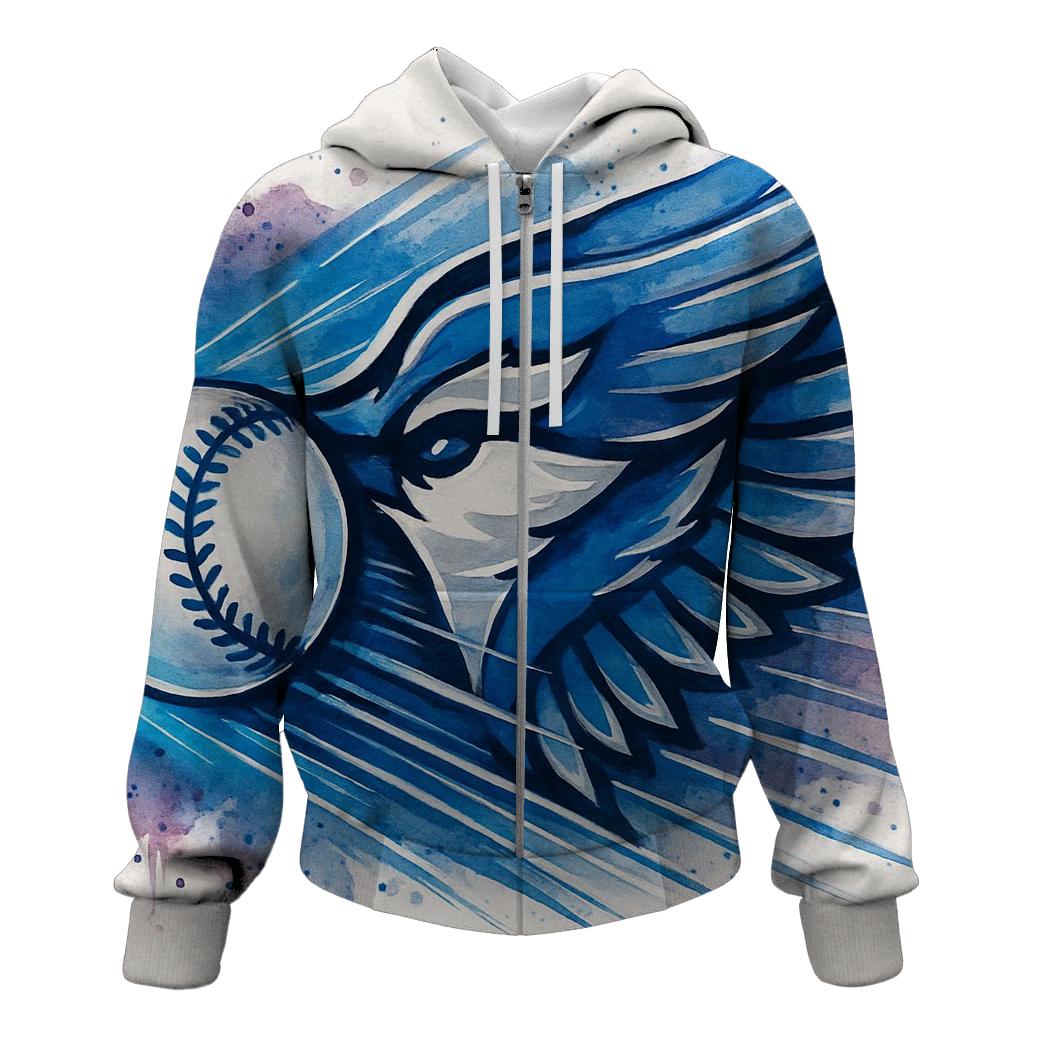 Feathered Fastball Blue Jays hoodie designs