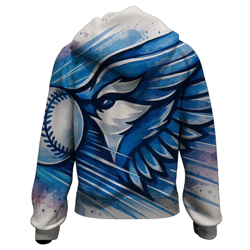Feathered Fastball Blue Jays hoodie designs
