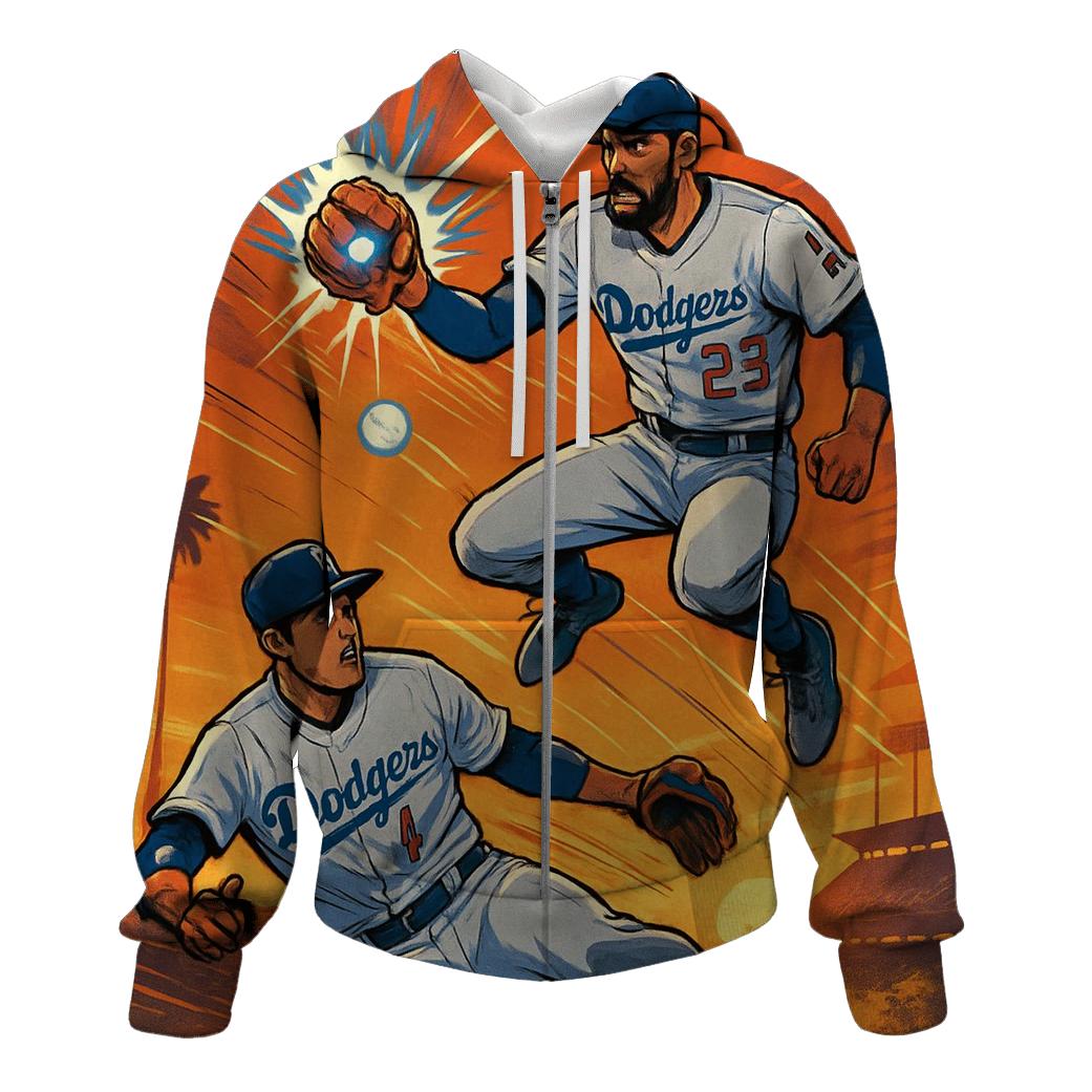 Sunset Double Play zip-up hoodies