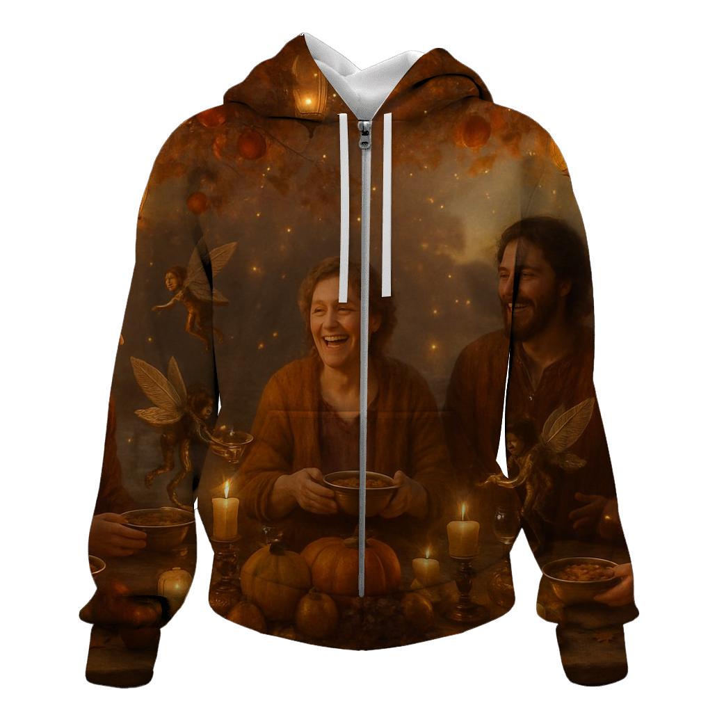 Enchanted Orchard Supper premium hoodies