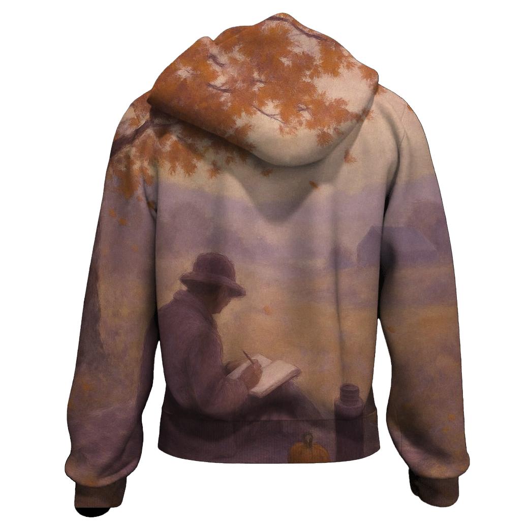 Quiet Orchard Solitude lightweight hoodies