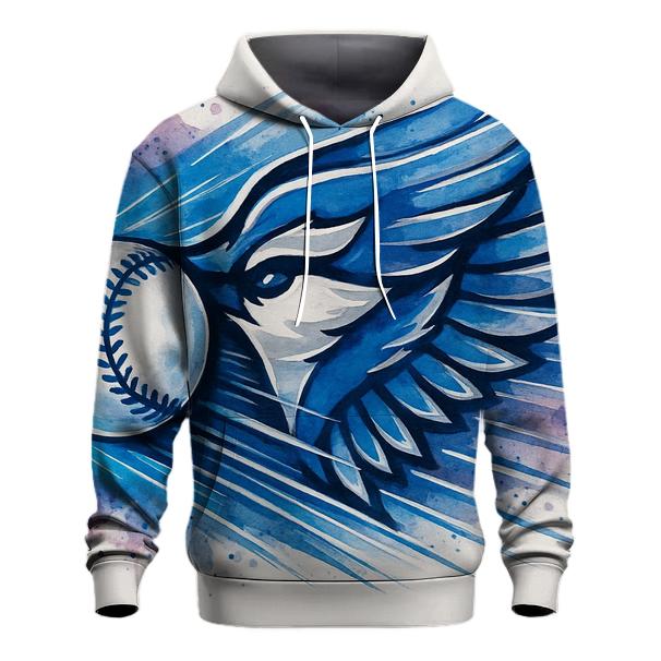 Feathered Fastball Blue Jays custom hoodies