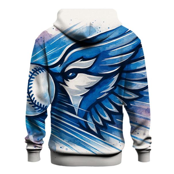 Feathered Fastball Blue Jays custom hoodies