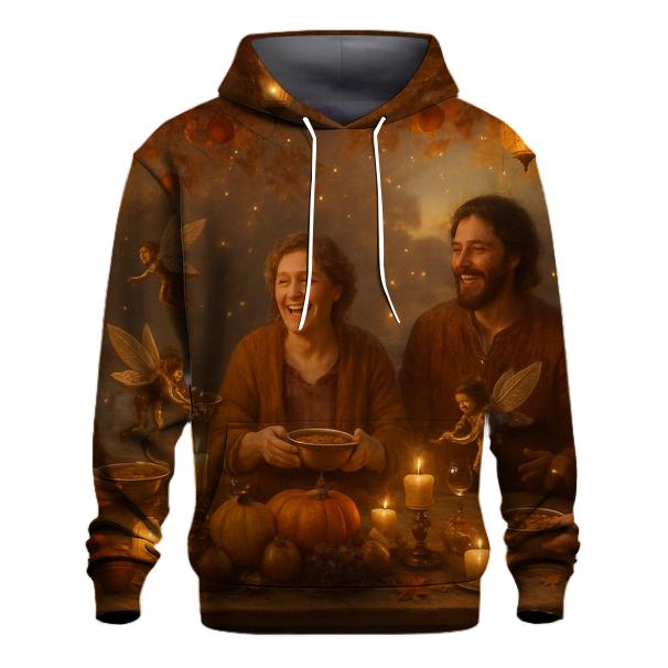 Enchanted Orchard Supper premium hoodies