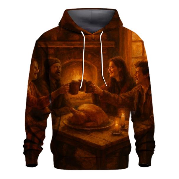 Cozy Cabin Thanksgiving Hearth hoodie trends