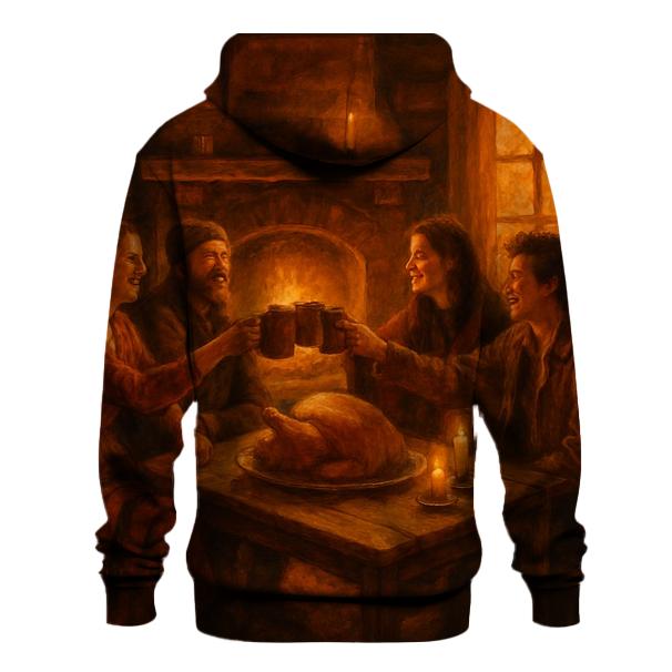 Cozy Cabin Thanksgiving Hearth hoodie trends