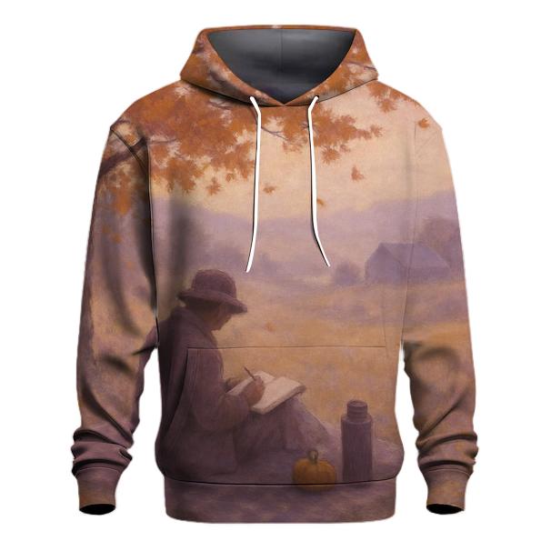 Quiet Orchard Solitude pullover hoodies