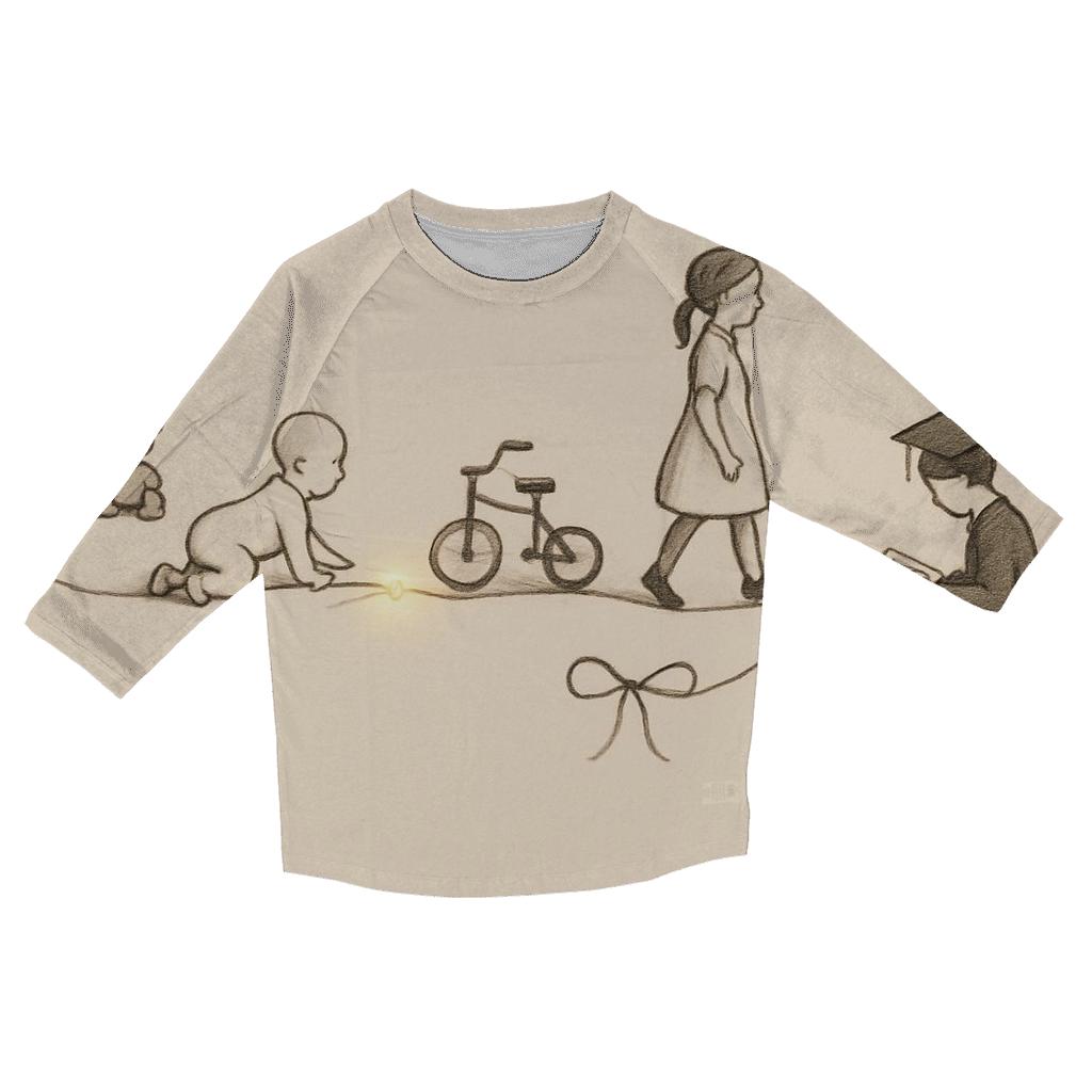 The Invisible Thread custom 3/4 sleeve shirts