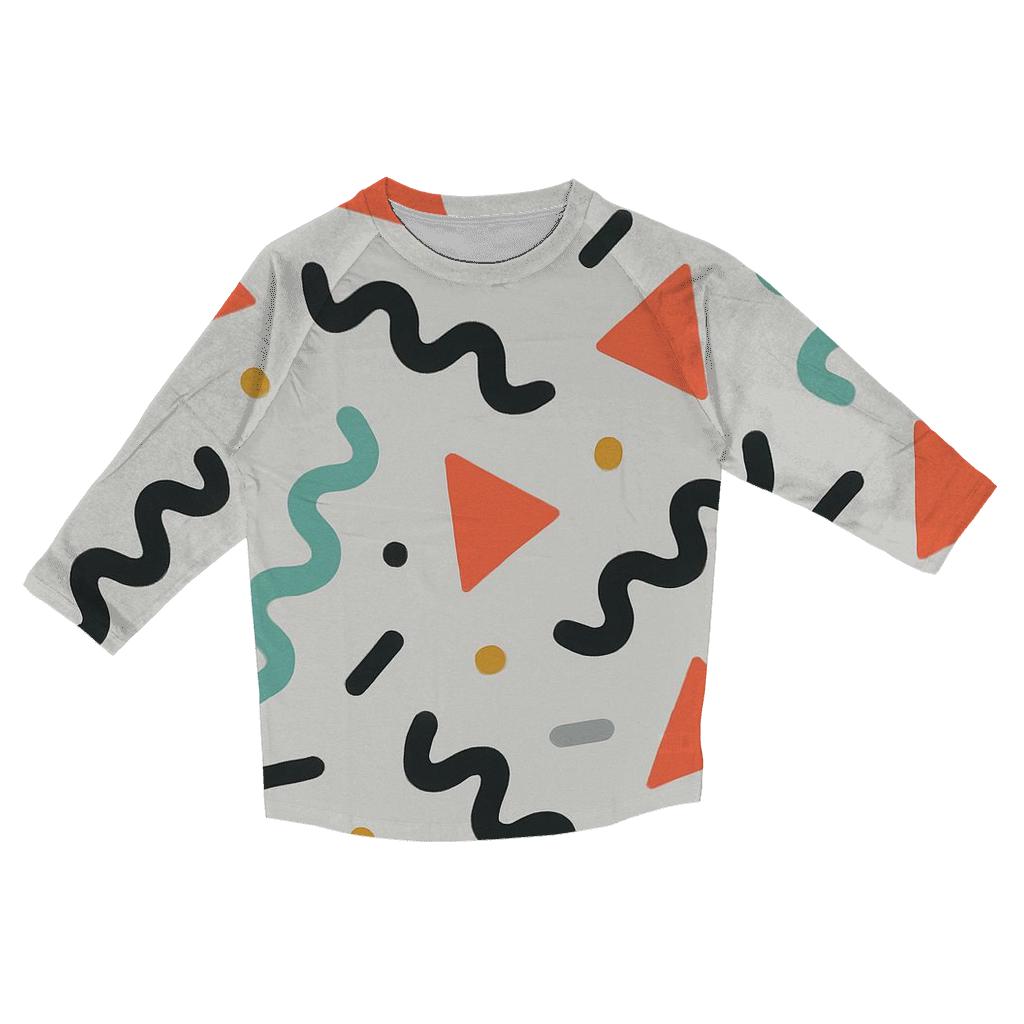 Memphis Night Shuffle cotton quarter sleeve shirts