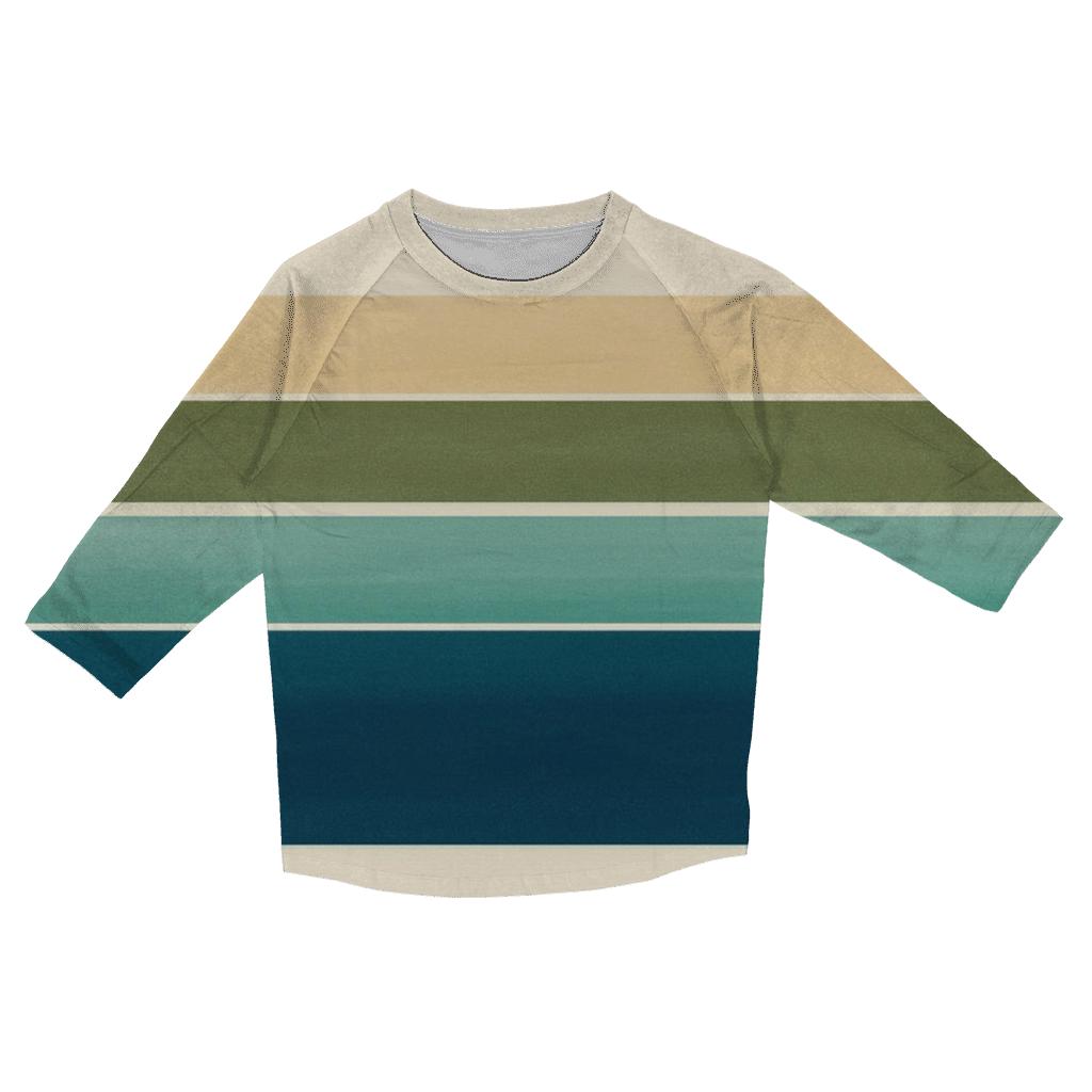 Ring Plane Horizon trendy 3/4 sleeve tops