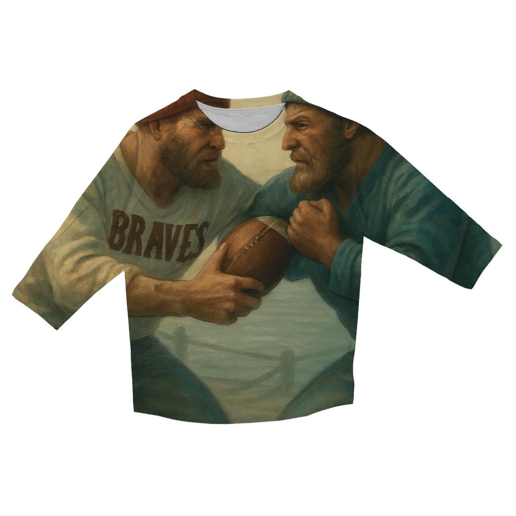 Seaport Scrimmage At Dawn personalized 3/4 sleeve tees