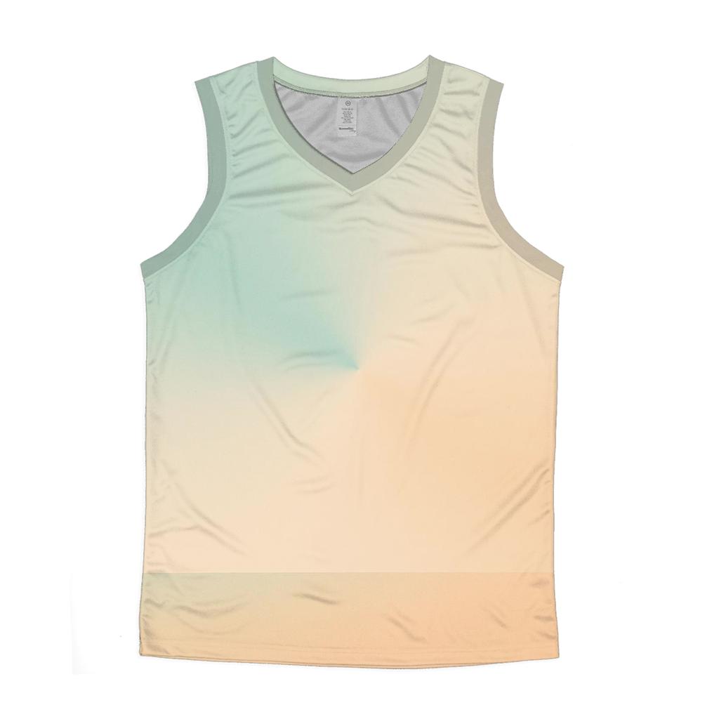 Mint Horizon graphic print tank tops