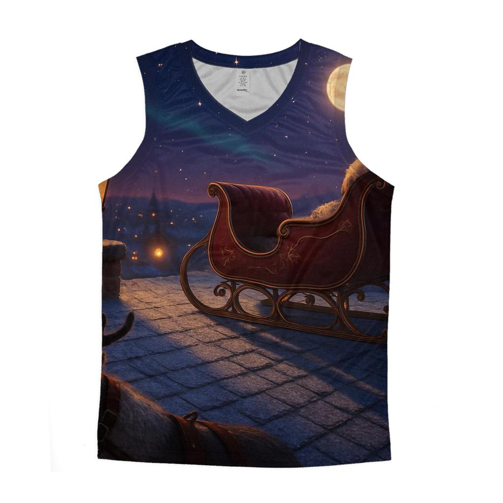 Midnight Carol On The Rooftop cotton sleeveless tops