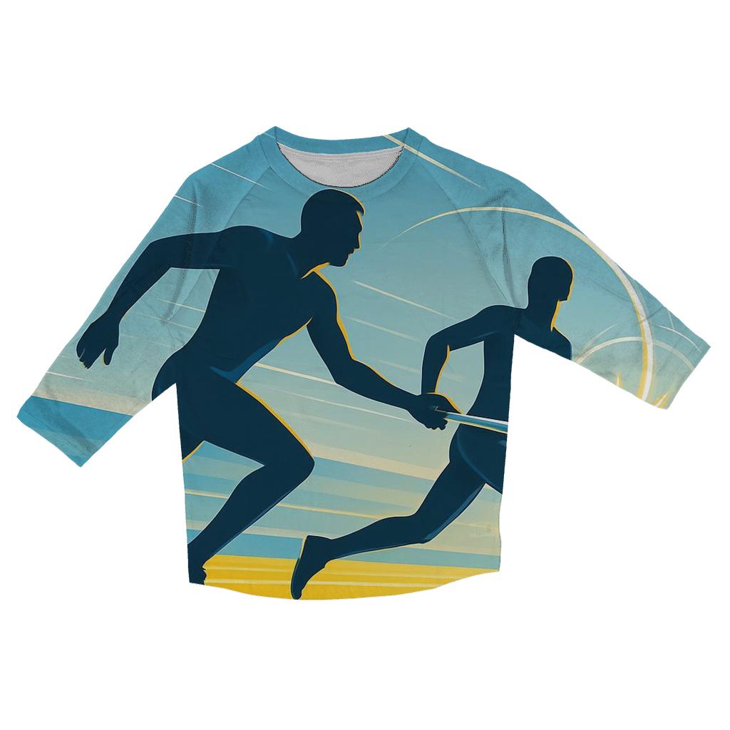 Solar Sprint Relay custom 3/4 sleeve shirts