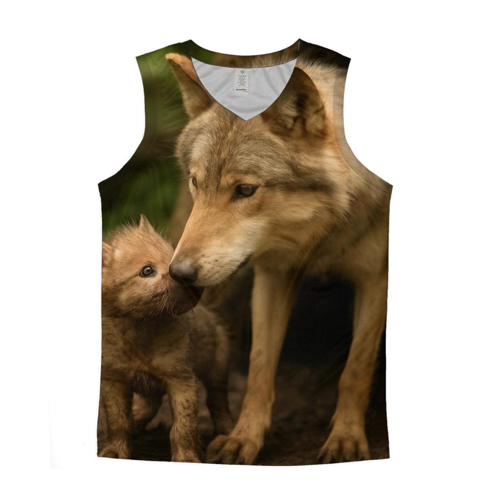 Forest Den Pup Lesson casual summer tank tops
