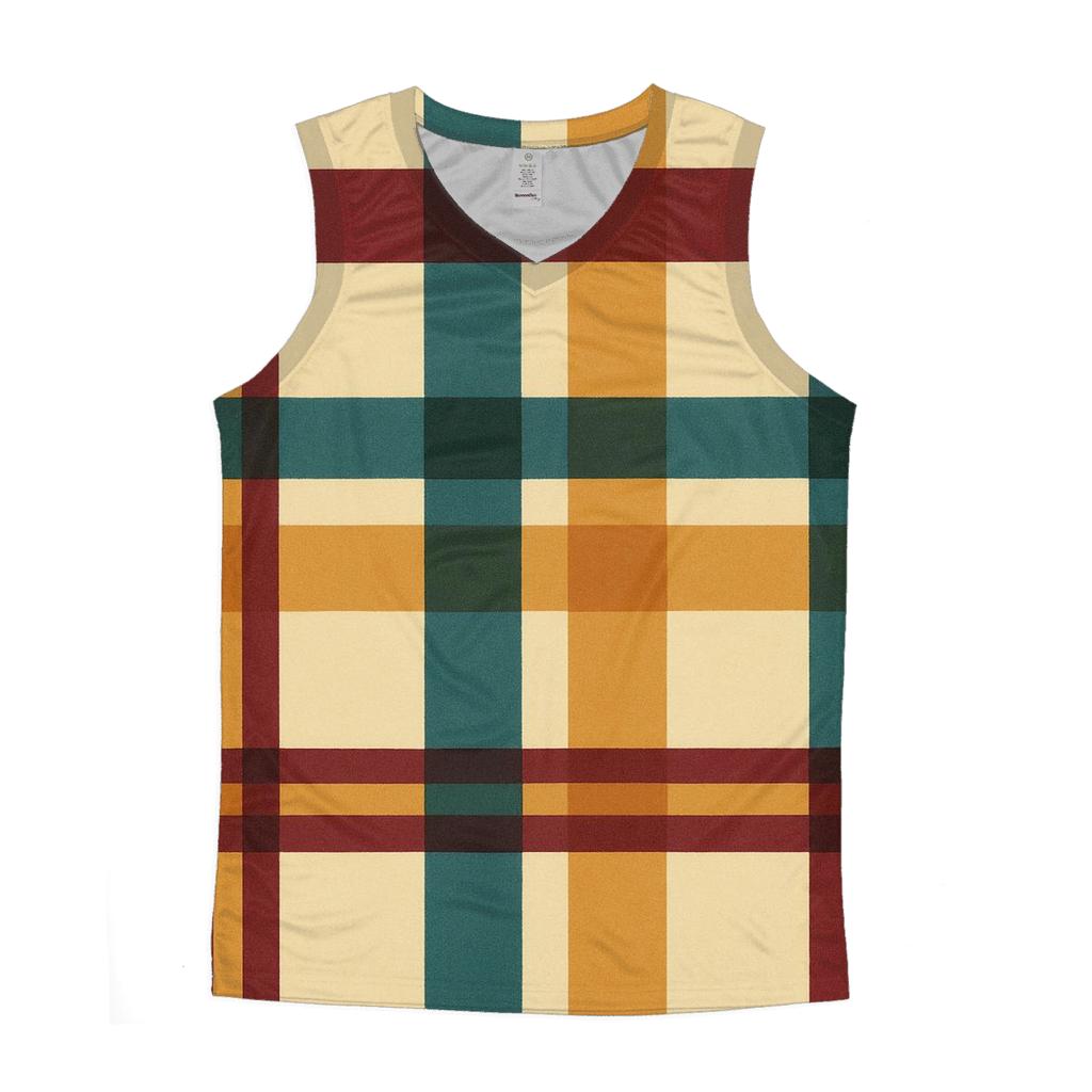 Mod Plaid Harmony stylish racerback tanks