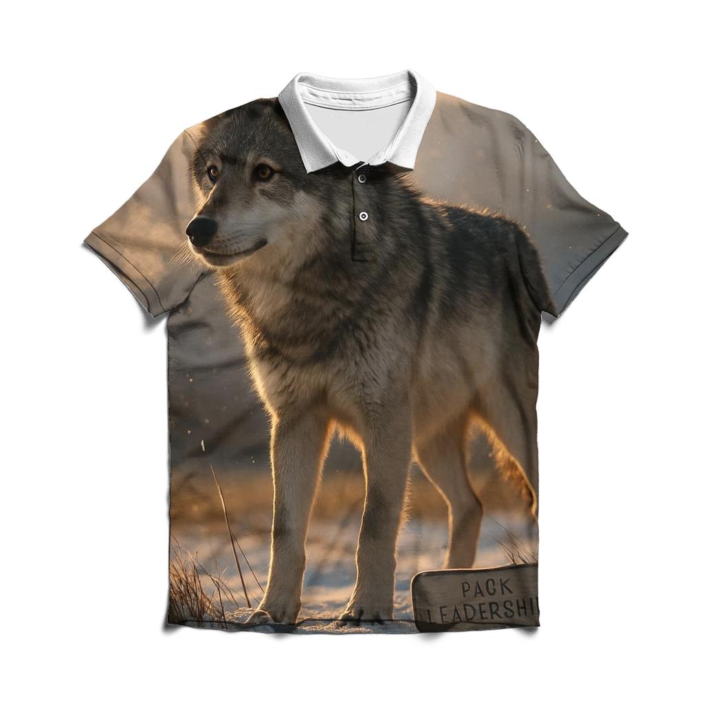 Alaskan Alpha On Tundra Ridge classic pique polos