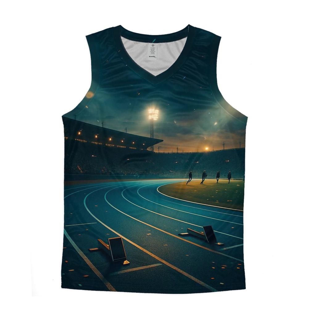 Stadium Night Lights stylish racerback tanks