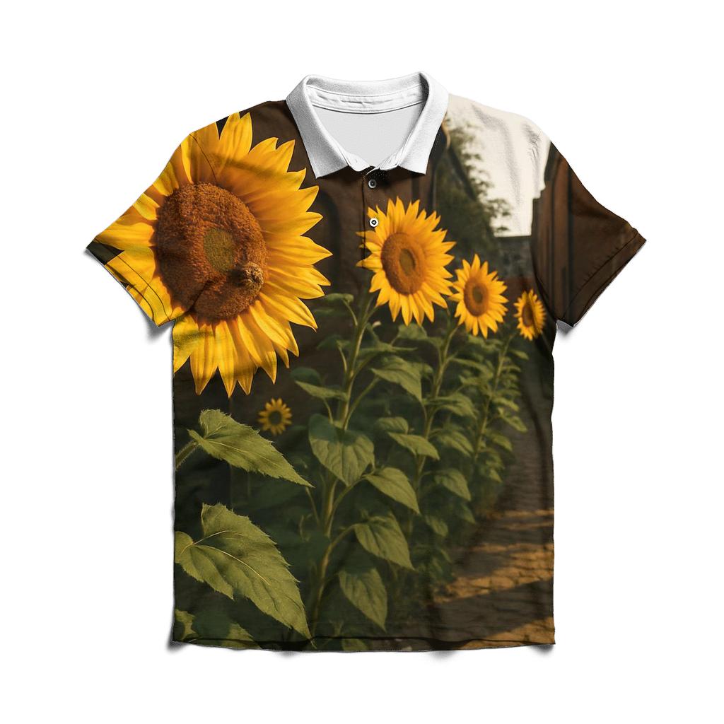 Urban Sunflower Alley designer slim fit polos
