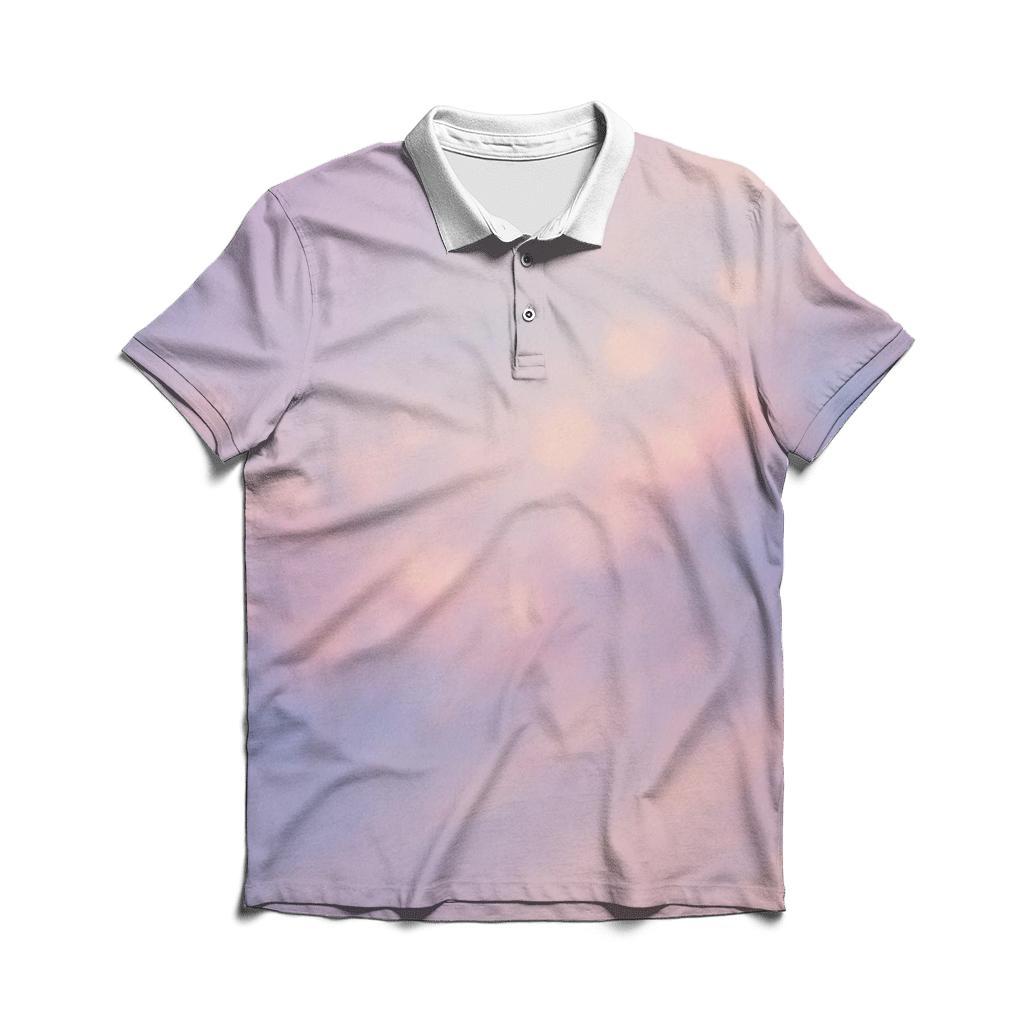 Lavender Drift designer slim fit polos