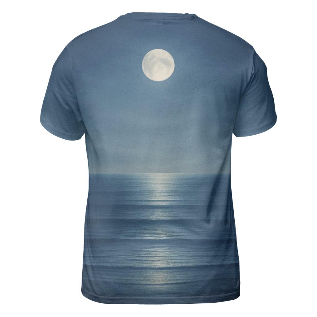 Lunar Tide artistic all-over print tops