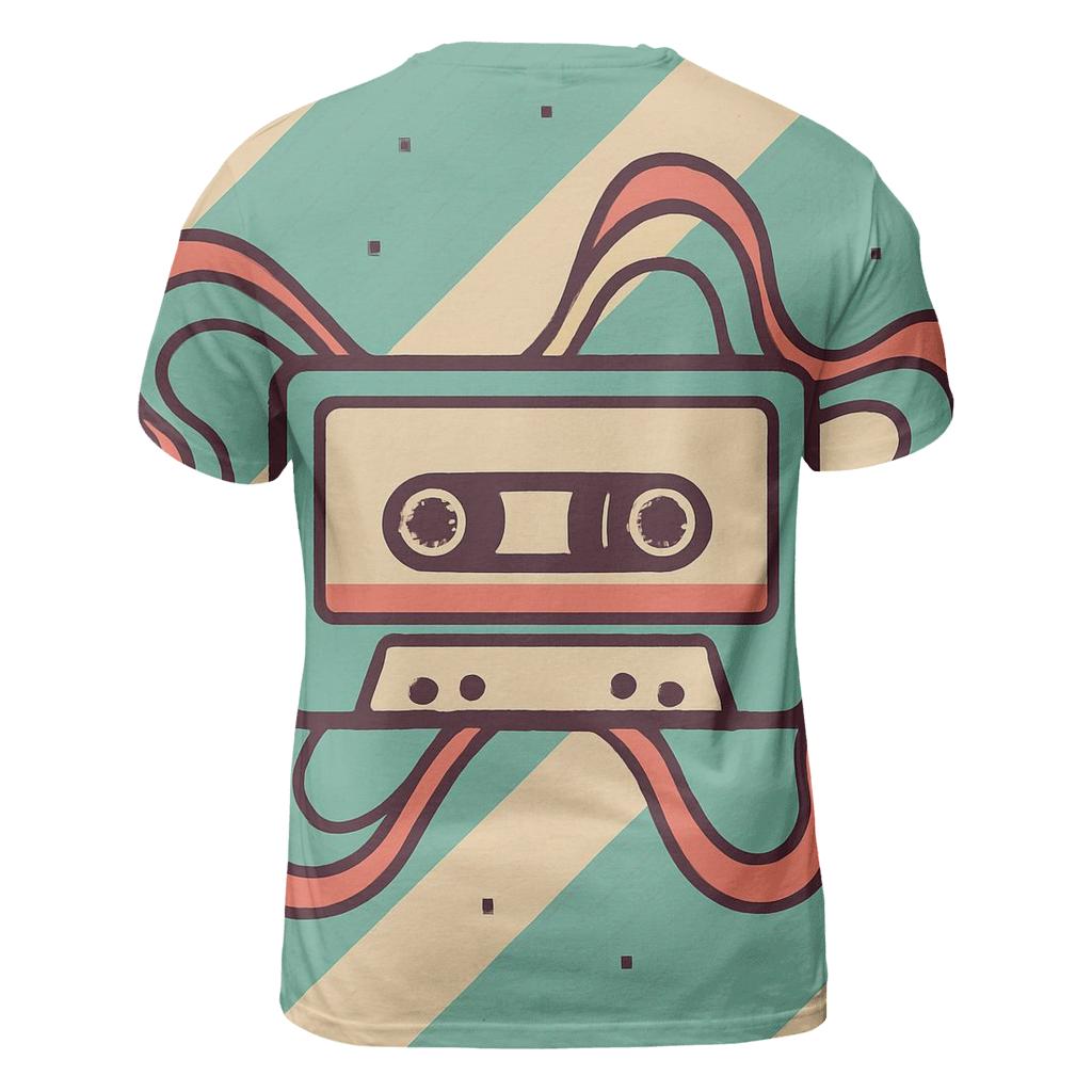 Cassette Tape Echo custom all-over print shirts