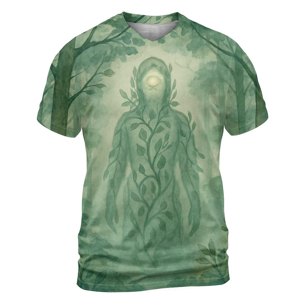 Mystical Forest Spirit designer pattern shirts