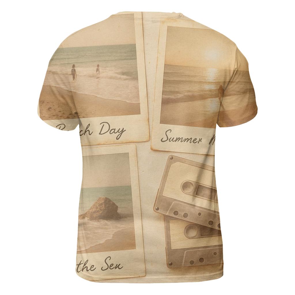 Polaroid Summer Collage personalized full print shirts