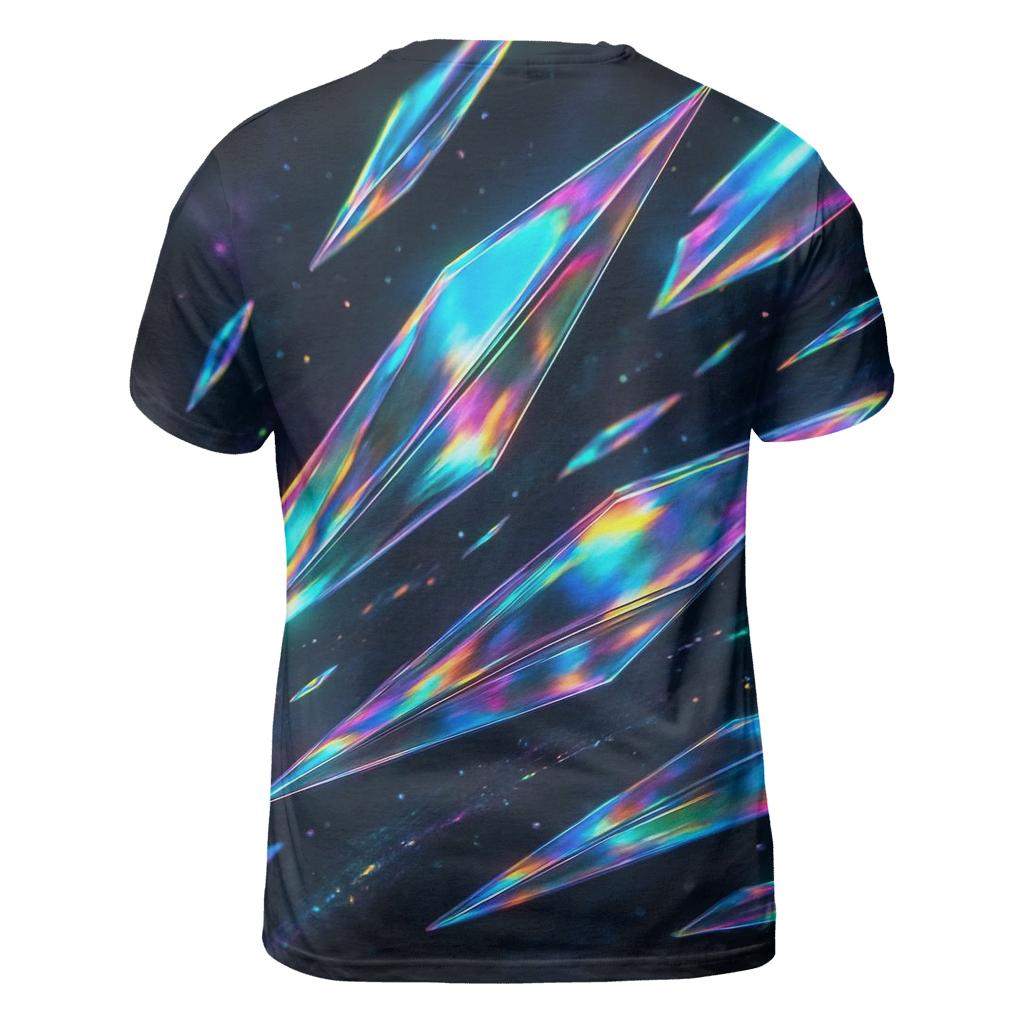 Neon Prism Drift custom all-over print shirts