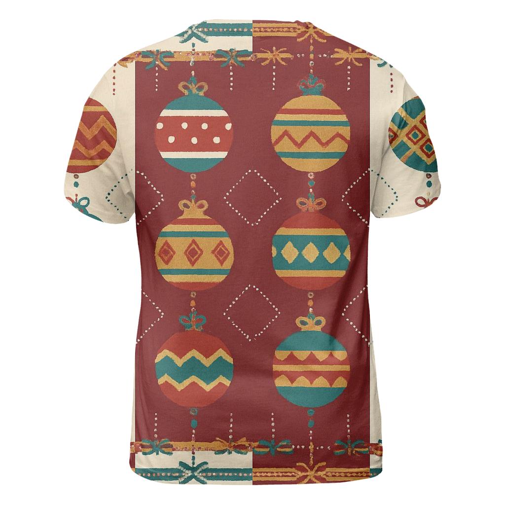 Ornament Ribbon Tapestry Design statement graphic shirts