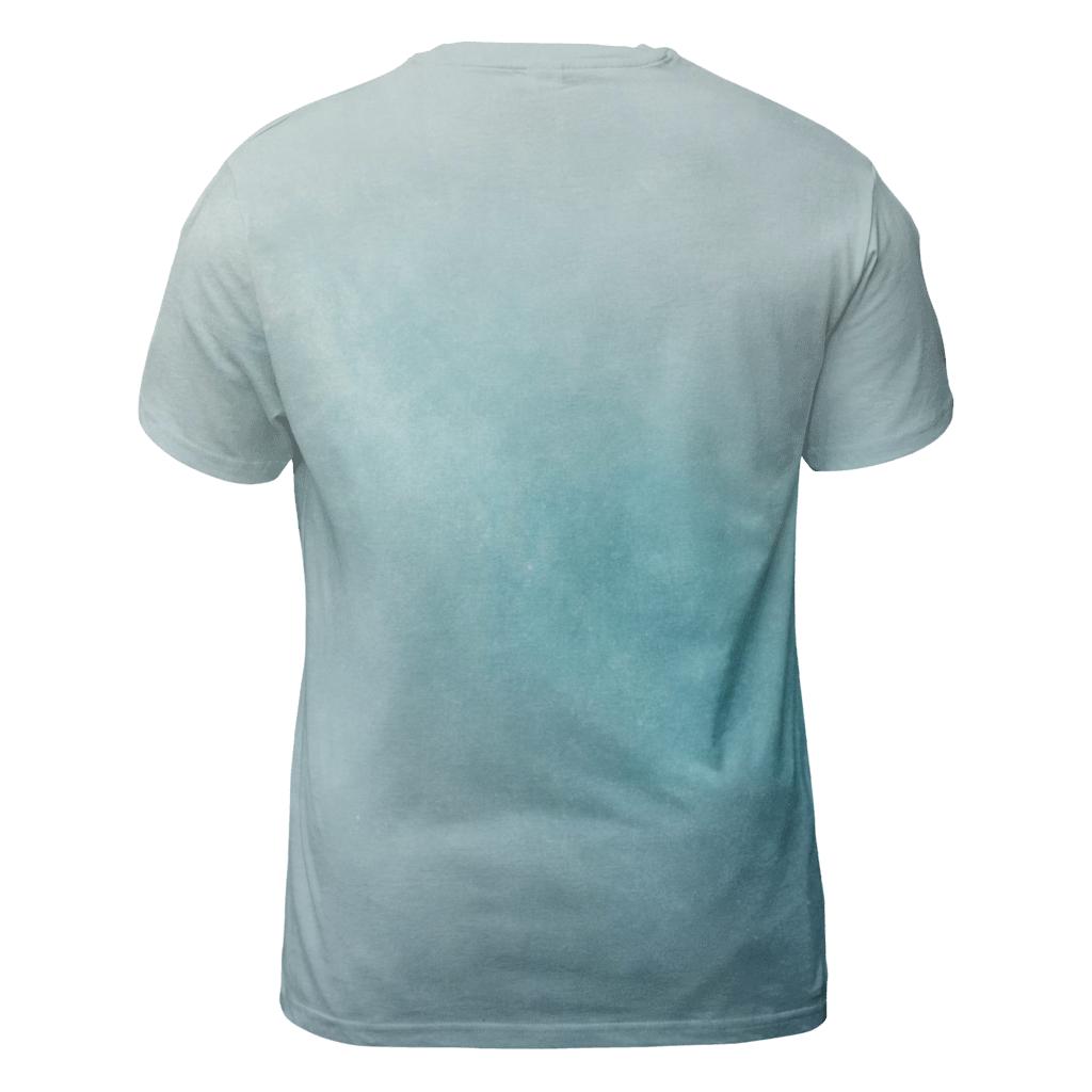 Glacier Veil statement graphic shirts