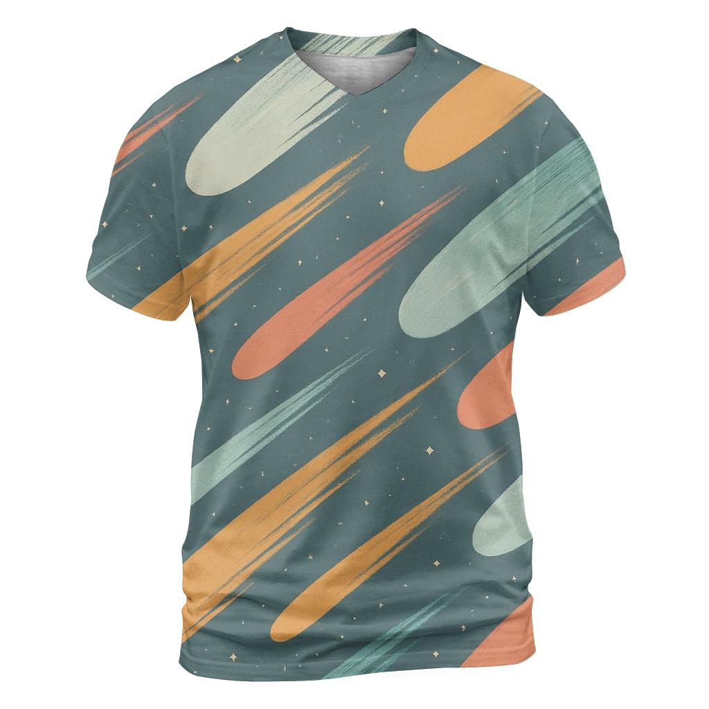 Comet Fan Overprint designer pattern shirts