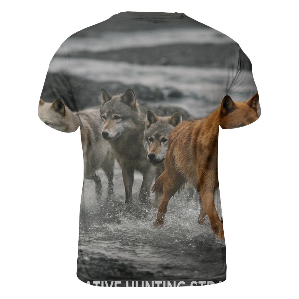 River Crossing Pack Strategy creative print fashion shirts