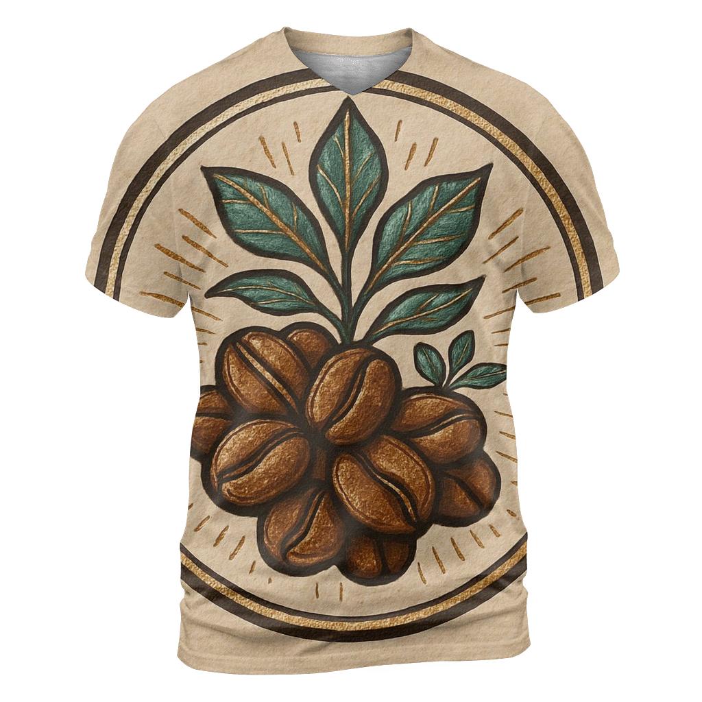 Bean Bloom Emblem designer pattern shirts