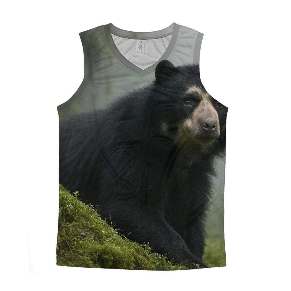 Cloud Forest Spectator cotton sleeveless tops