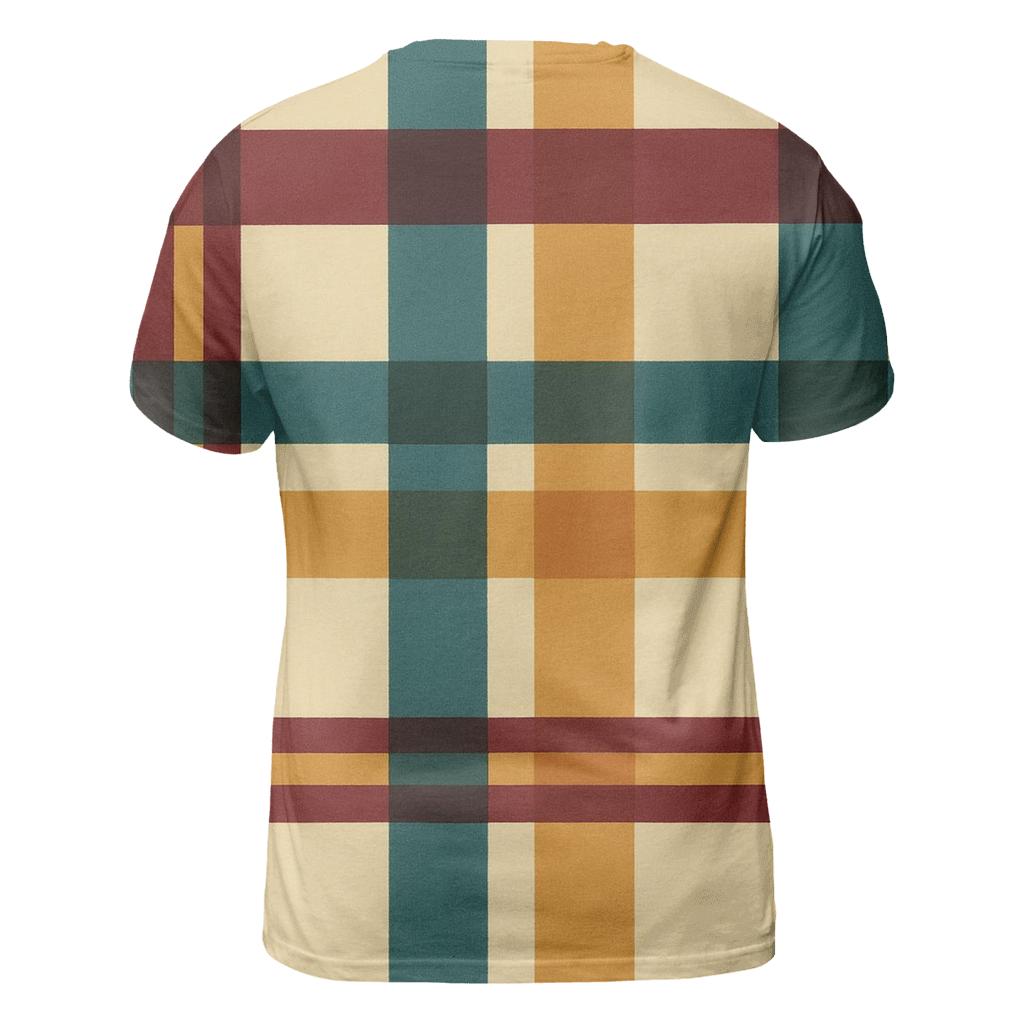 Mod Plaid Harmony statement graphic shirts
