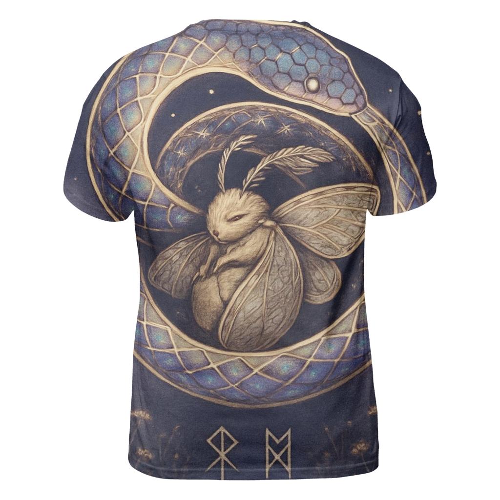 Starlit Chrysalis Ouroboros custom all-over print shirts